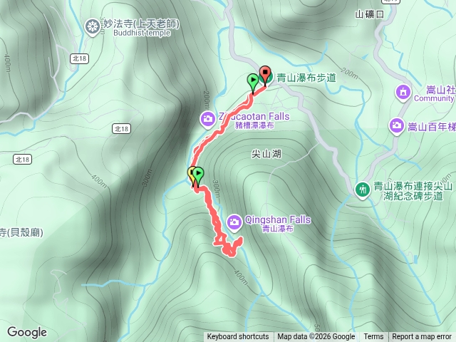 青山瀑布預覽圖