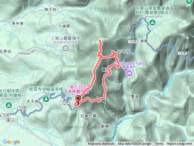 三寶山登山步道（大華公路回.環狀）預覽圖