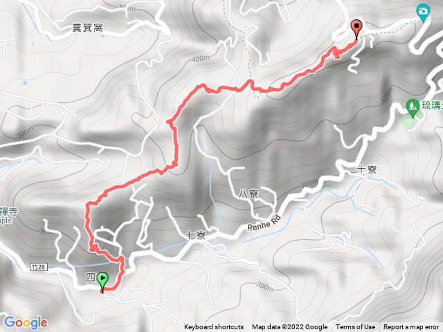 老虎山 大竹坑山 縱走
