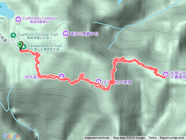 太平山山毛櫸步道預覽圖