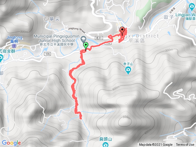 1100131【新北平溪】東勢格越嶺古道《親子登山》