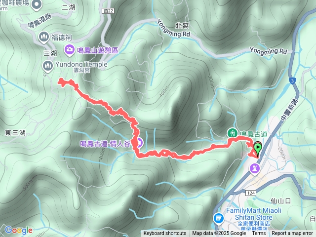 琳-苗栗鳴鳳古道軌跡預覽圖