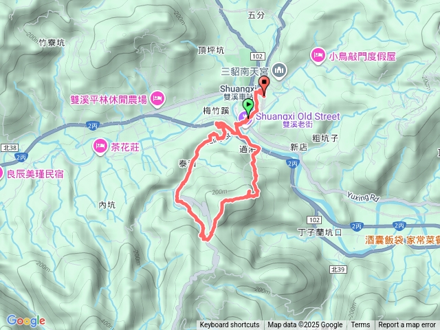 20250806-雙溪火車站-蝙蝠山-雙溪火車站