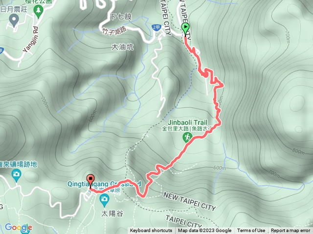 百大步道金包里大路20230619