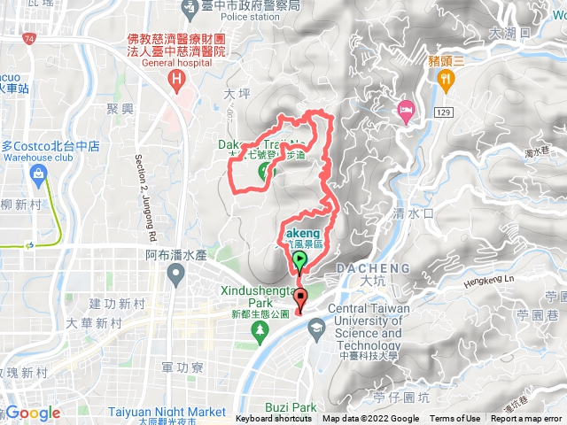 10、6、8、7、9 O型大縱走