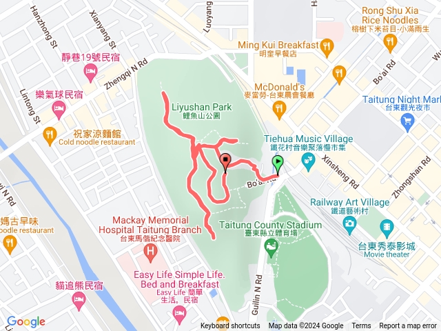 台東鯉魚山步道
