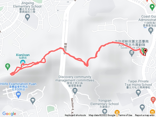 仙跡岩-海巡署進出
