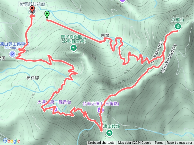 九凍雞路線預覽圖