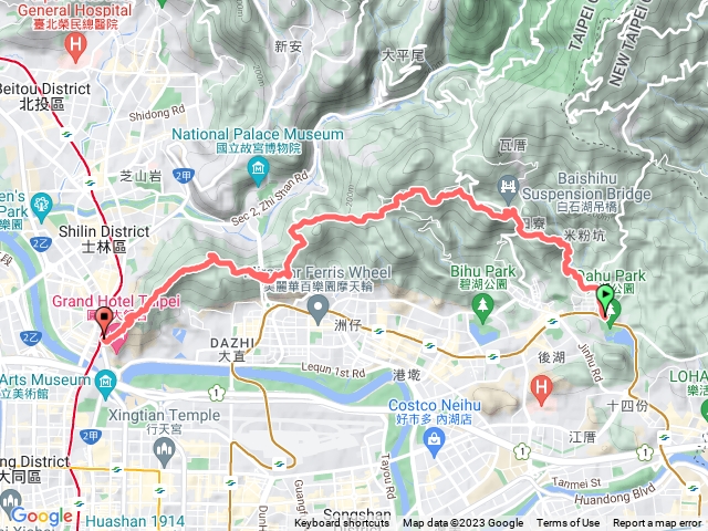 台北大縱走第五段