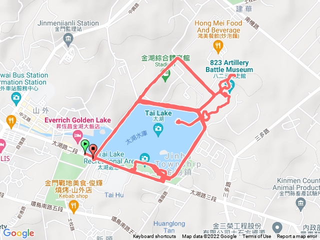 20220116金門太湖隨意跑
