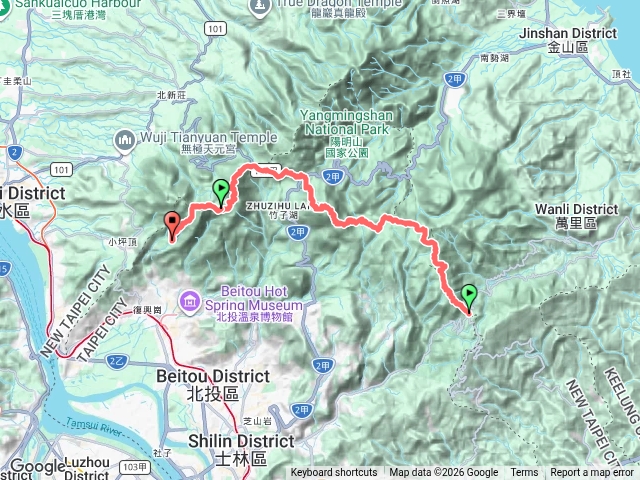 陽明山大縱走預覽圖