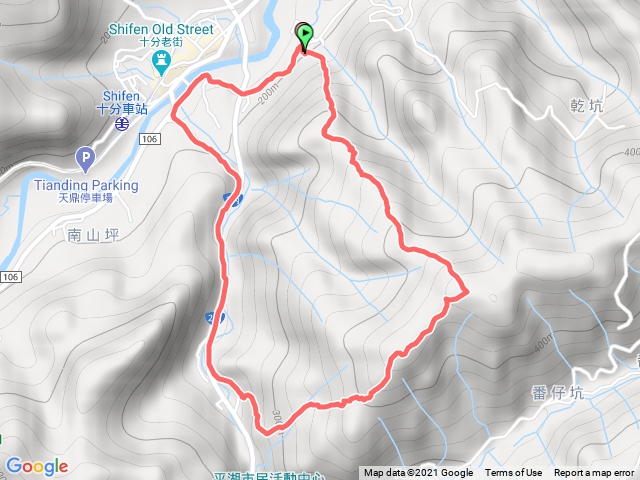 乾坑古道O型千階嶺進