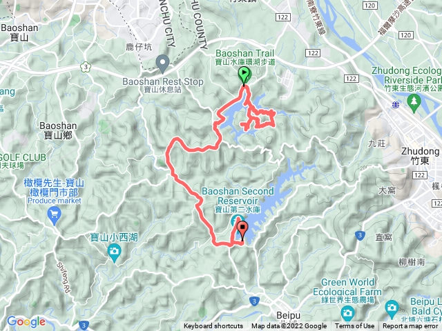 寶山水庫環湖步道