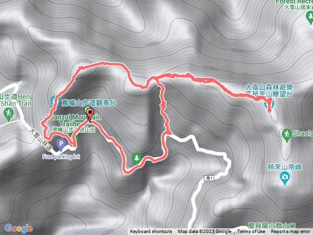 鳶嘴山~稍來山連走