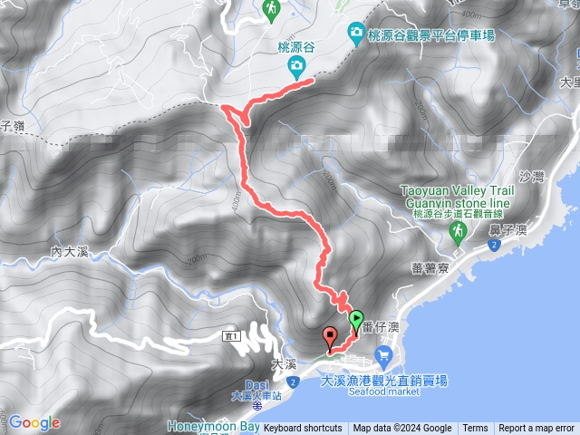 桃源谷步道大溪線
