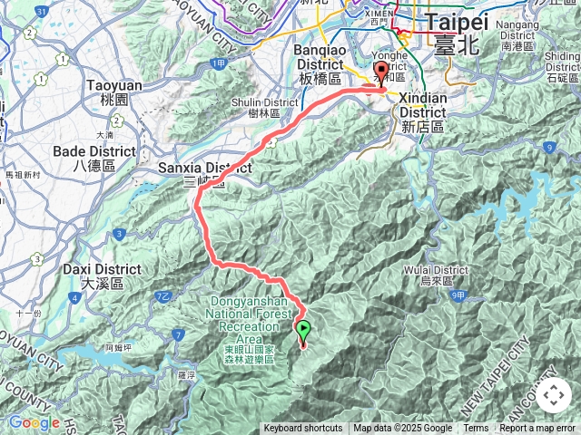 滿月圓瀑布步道