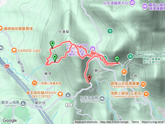 牛稜港步道廖添丁洞穴-8字繞-20260714