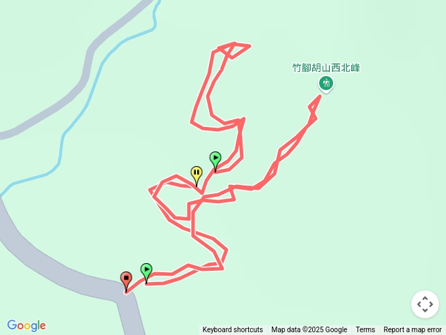 龍崎大坪里竹腳湖西北峰基石