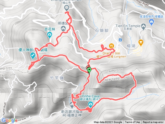銀河洞越嶺鵝角格山到貓空