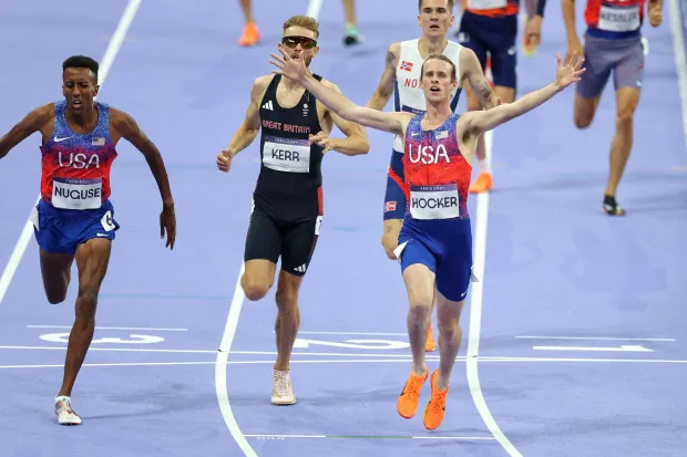 【奧運】 黑馬逆襲：美國選手Cole Hocker在巴黎奧運1500米賽事中奪金