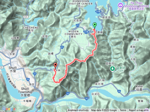 逐鹿古道（社頭山+頭社山+後尖山+北雨社山+雨社山）