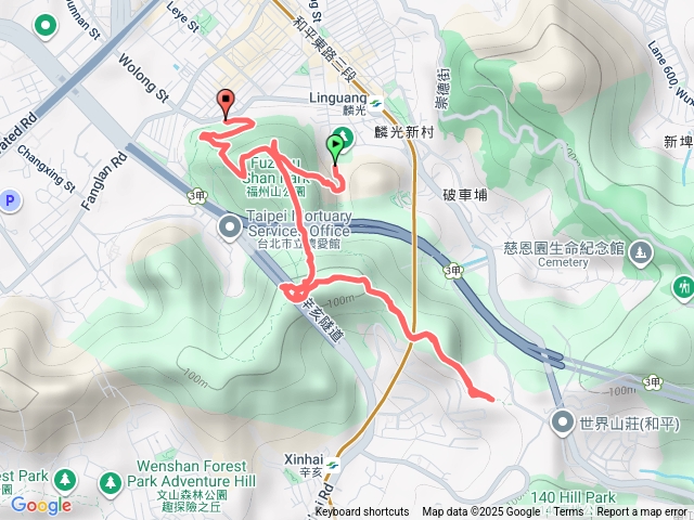 中埔山/中埔山東峰/軍功山/福州山走一圈