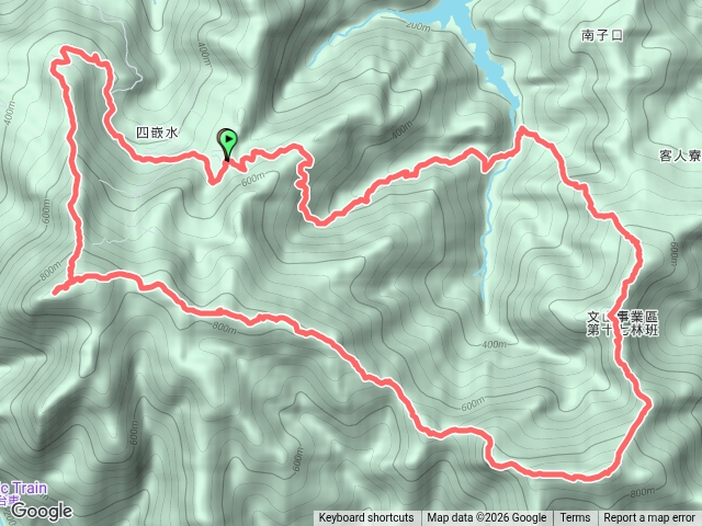 落鳳山北峰、落鳳山、大桶山、四崁水山