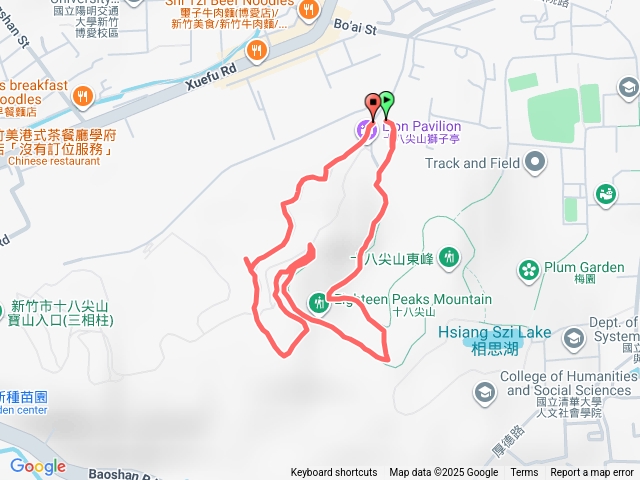 新竹十八尖山步道20251101