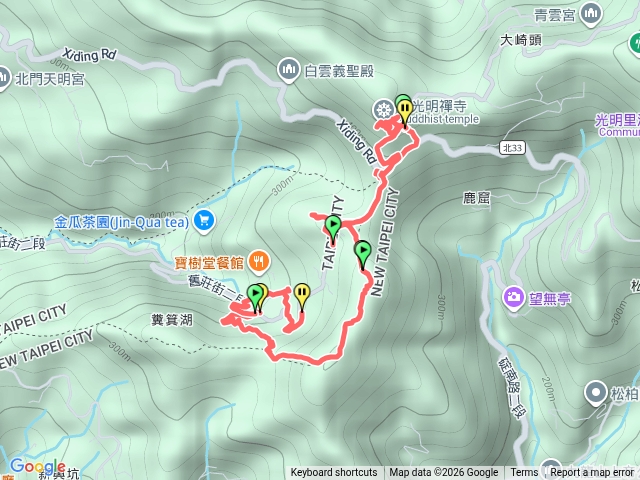 20260425南港茶葉示範製造場 畚箕湖山北峰 鹿窟事件紀念碑 光明寺 深按頭山 余家古厝 桂花吊橋