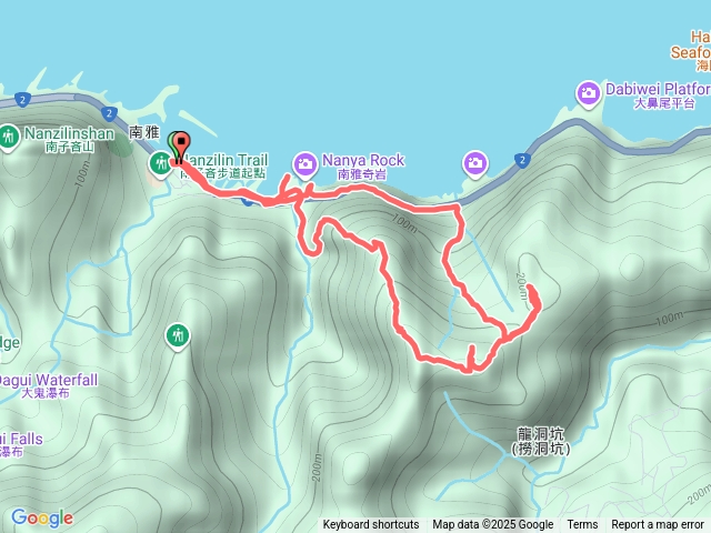 門牙稜-鼻頭角步道-南雅山-門牙岩