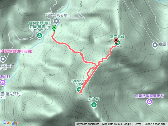 石壁山、嘉南雲峰預覽圖