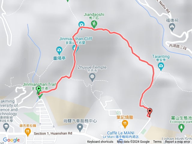 金面山（環山路二端）