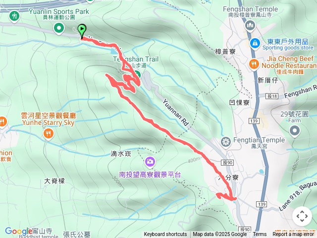 彰化－臺灣百大必訪步道藤山步道202503091349