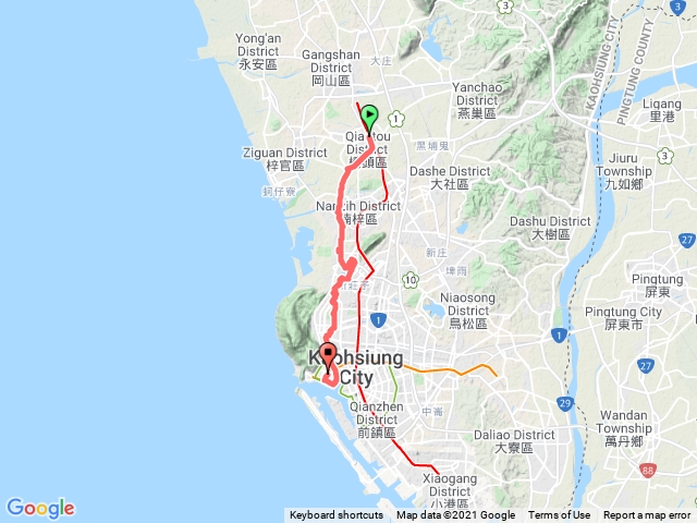 D2橋頭火車站至西子灣
