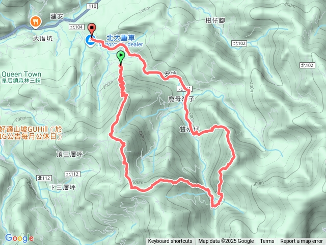 麒麟山鹿母潭山O繞