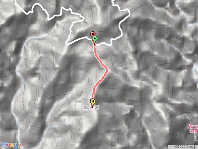 屋我尾山大雪山下