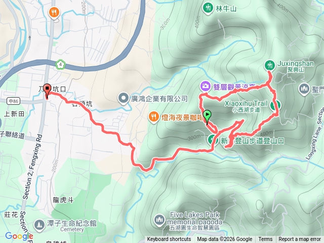 新田登山步道上預覽圖