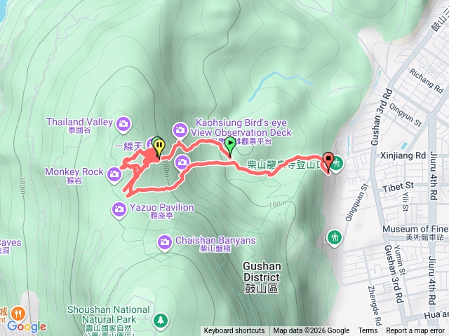 柴山垂降岩場預覽圖