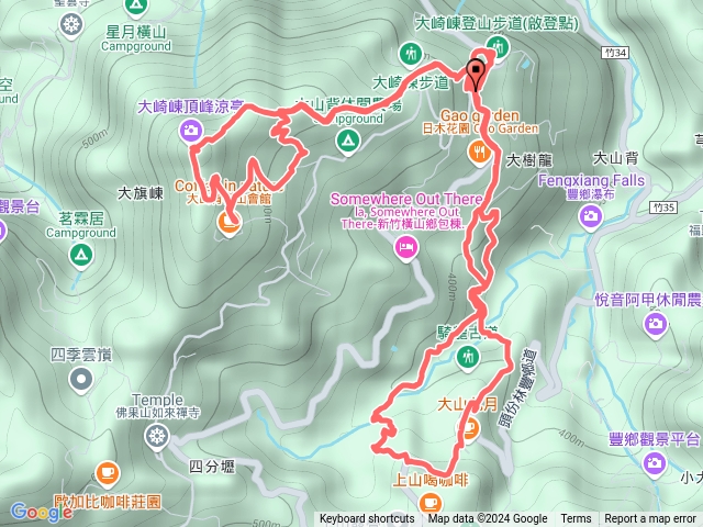 20241109新竹橫山大崎頂古道騎龍古道