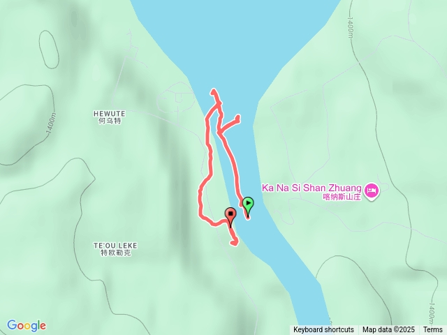 北疆 喀納斯保護區：喀納斯湖湖濱步道(晴)