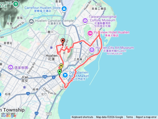 美崙溪、花蓮濱海公園、美崙山預覽圖