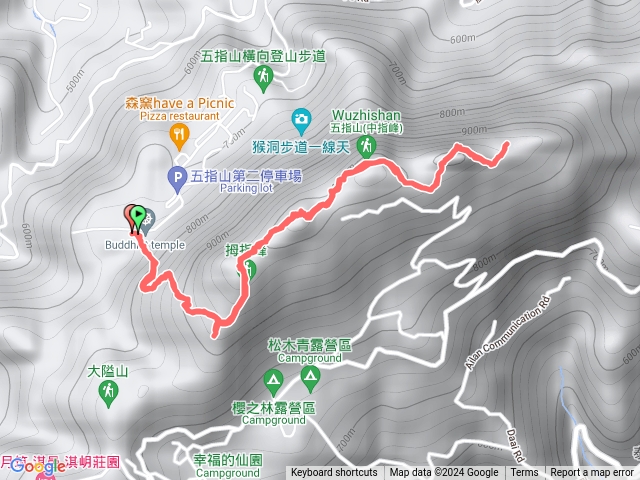 113/7/14五指山連峰