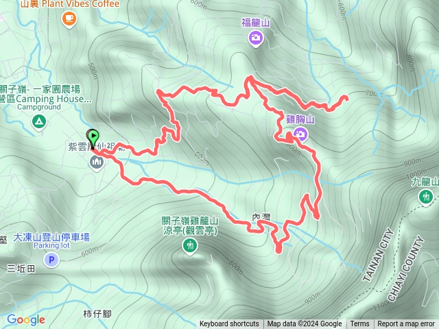 福龍山雞胸山預覽圖