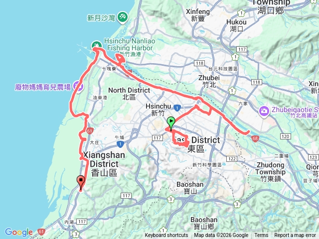 竹塹港+香山濕地