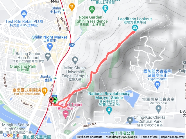 劍南山步道