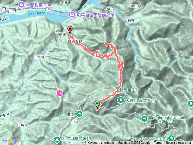 長壽山縱走觀音山預覽圖