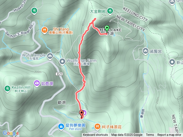 新山夢湖到科子林峽谷