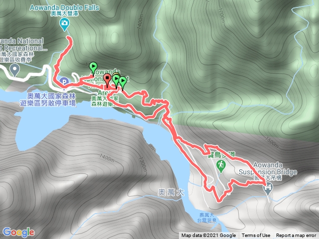 奧萬大森林遊樂區步道