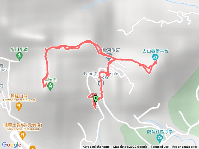 占山尖山