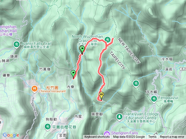 內寮荷蘭古道頂山預覽圖